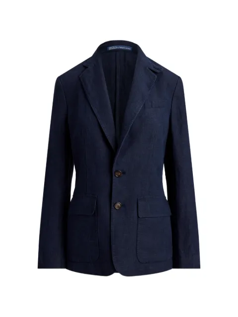 Polo Ralph Lauren blazer de lino de lino con botones