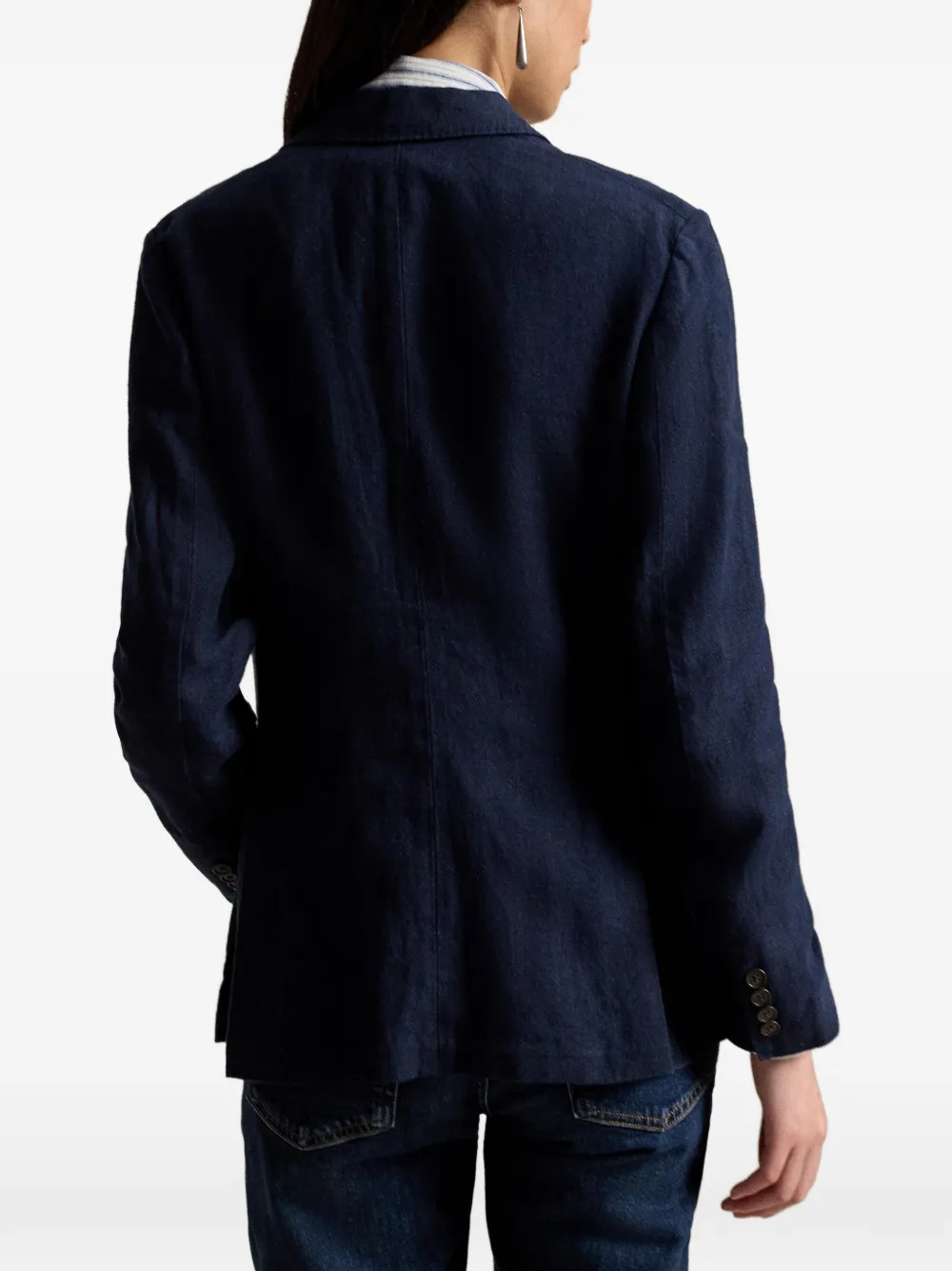 Polo Ralph Lauren リネンシングルジャケット | ブルー | FARFETCH JP