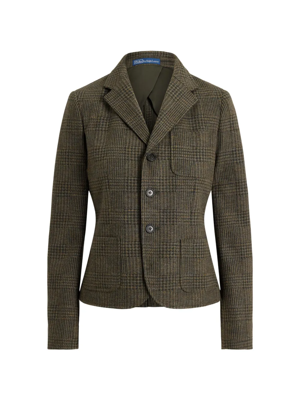 Polo Ralph Lauren single-breasted Glen check blazer
