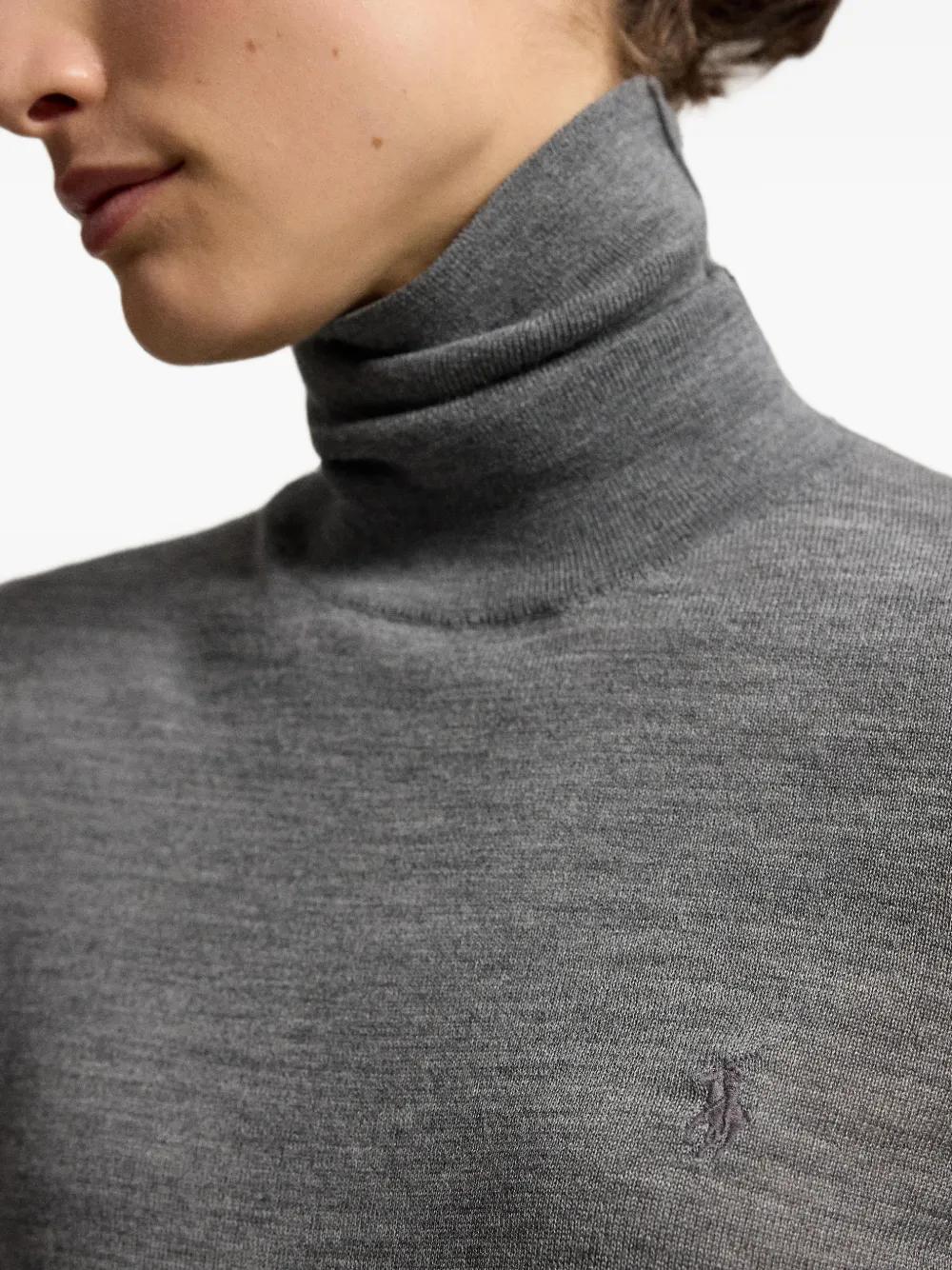 Polo Ralph Lauren Wollen coltrui Grijs