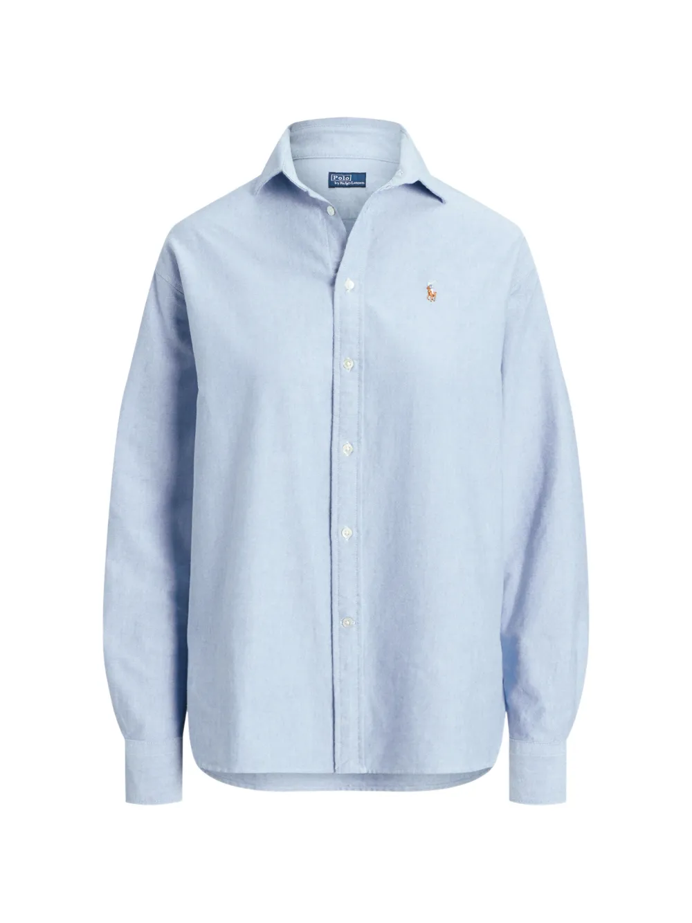 Polo Ralph Lauren Oxford-Hemd mit Polo Pony-Stickerei - Blau