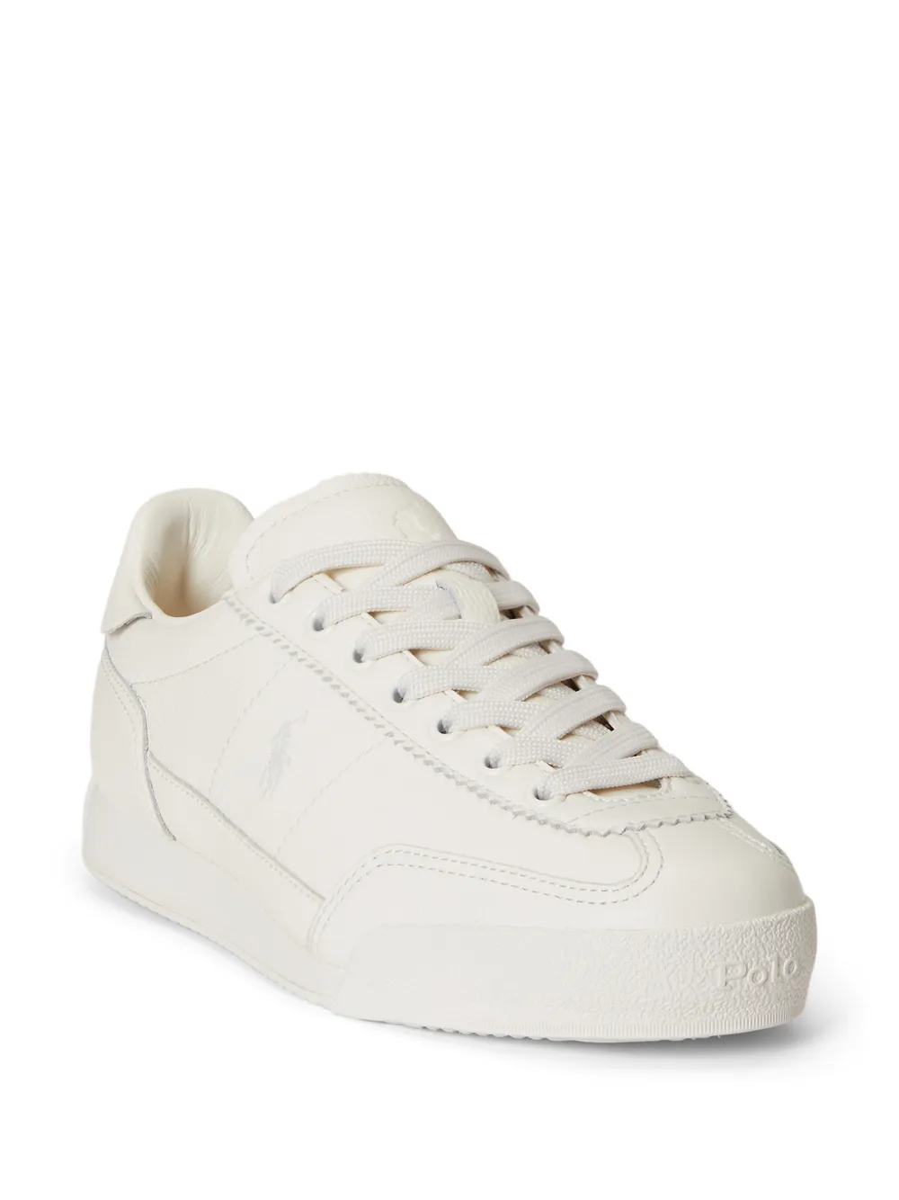 Polo Ralph Lauren Hester sneakers met reliëf Wit