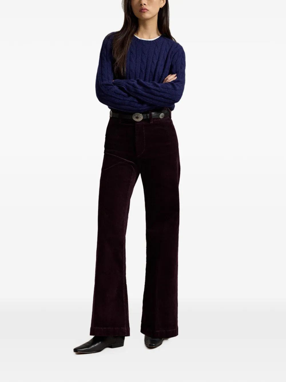 Polo Ralph Lauren Beaton ribfluwelen broek Rood