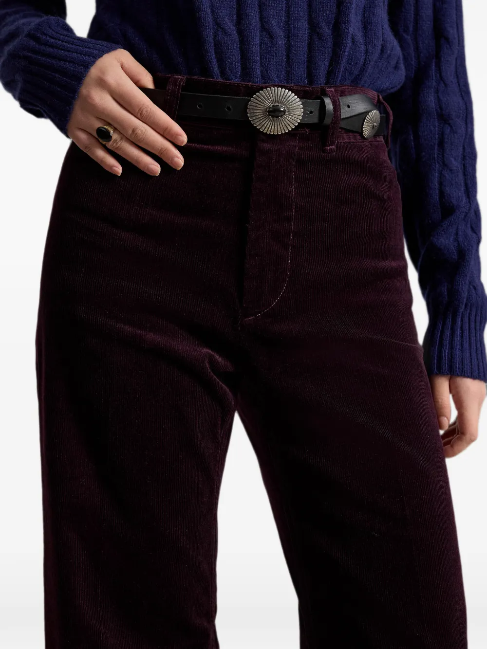 Polo Ralph Lauren Beaton ribfluwelen broek Rood