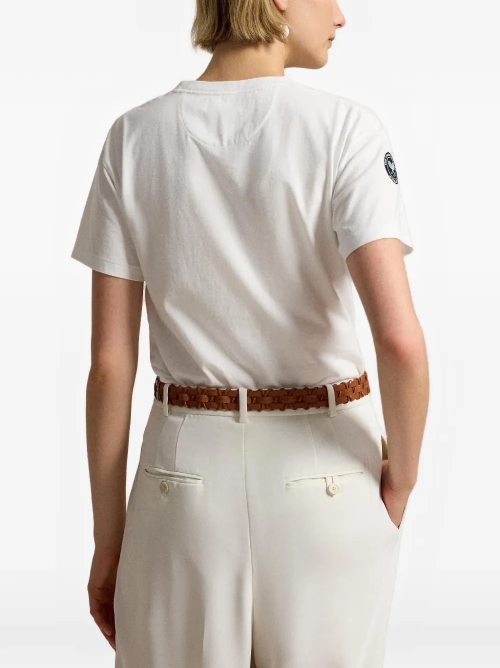 Polo Ralph Lauren T-shirt met logoprint Wit