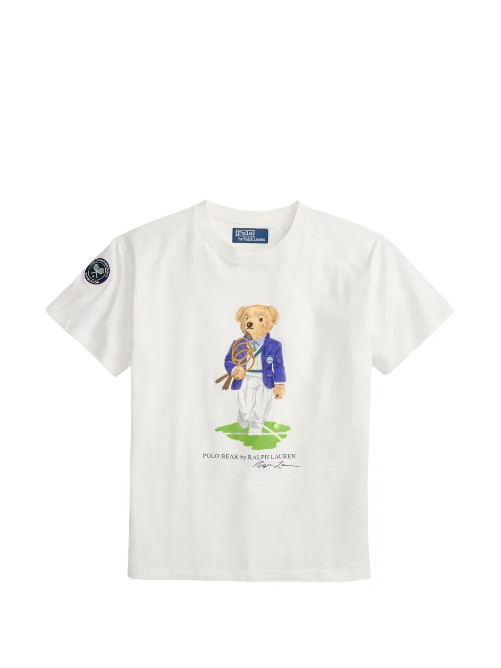 Polo Ralph Lauren T-Shirt mit Logo-Print - Weiß