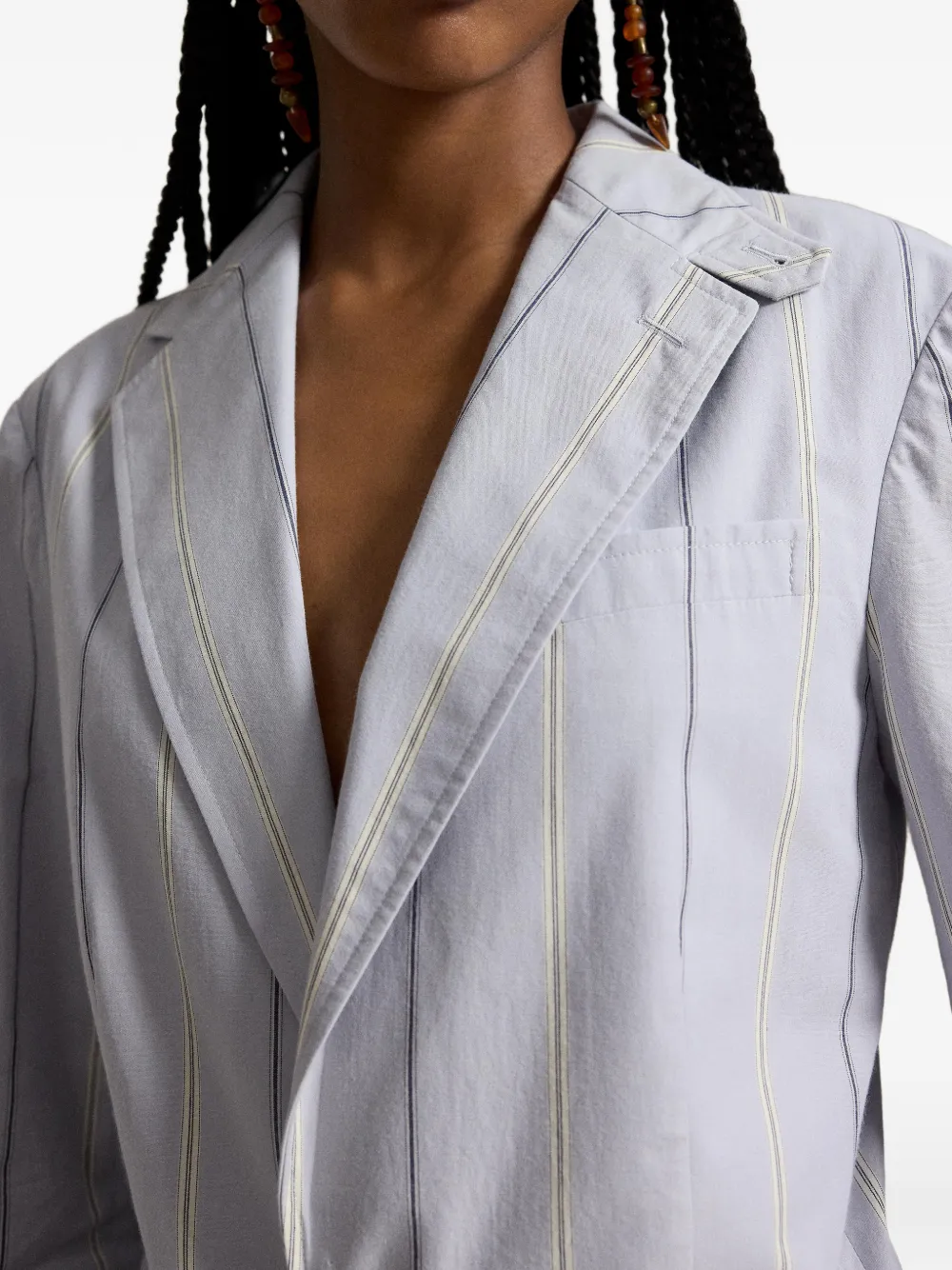 Polo Ralph Lauren Gestreepte blazer Blauw