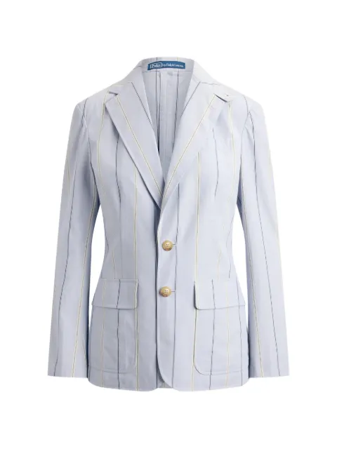 Polo Ralph Lauren striped single-breasted blazer