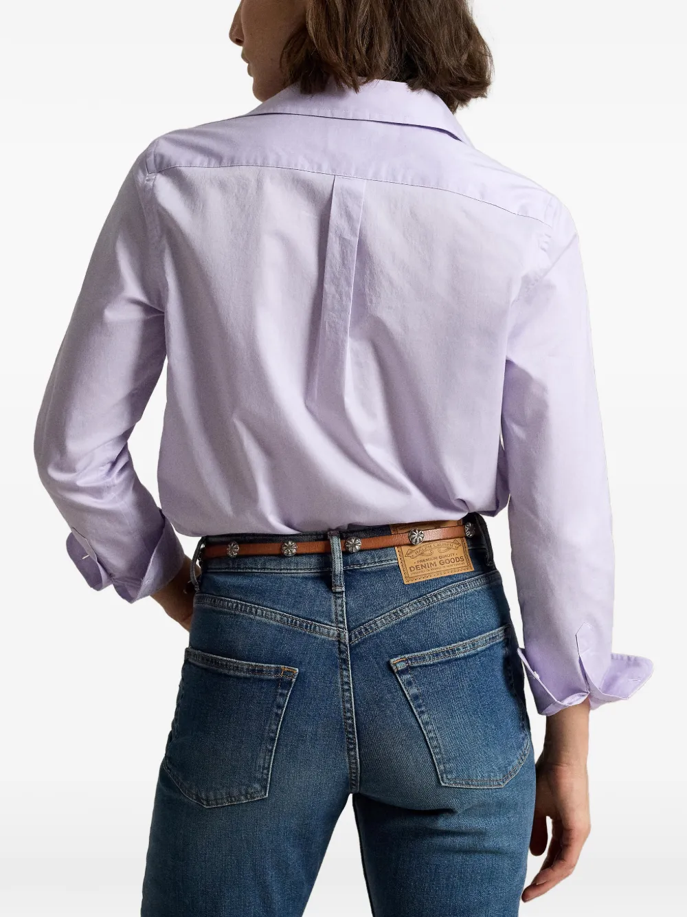 Polo Ralph Lauren Katoenen blouse Paars