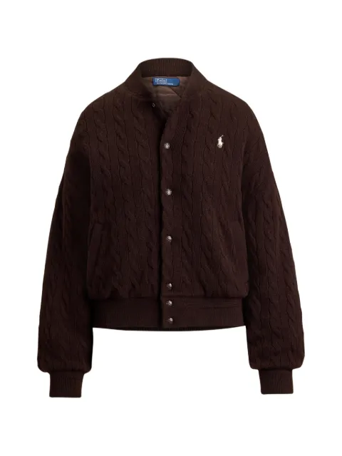Polo Ralph Lauren chamarra bomber en tejido de ochos