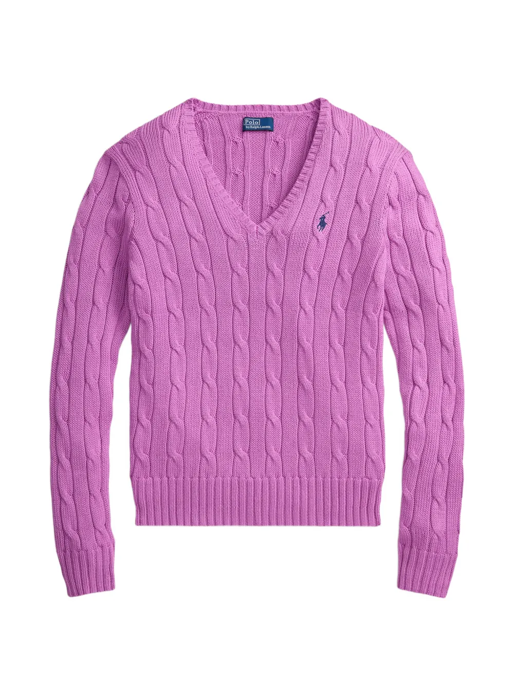 Polo Ralph Lauren Pullover mit Zopfmuster - Rosa