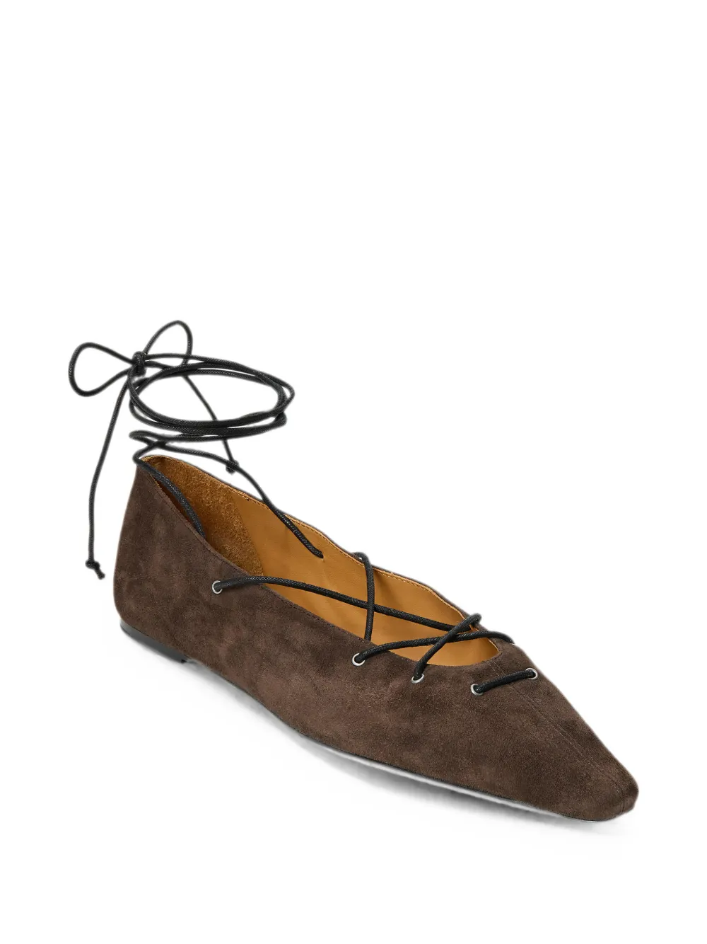 Polo Ralph Lauren suede ballet flats Bruin