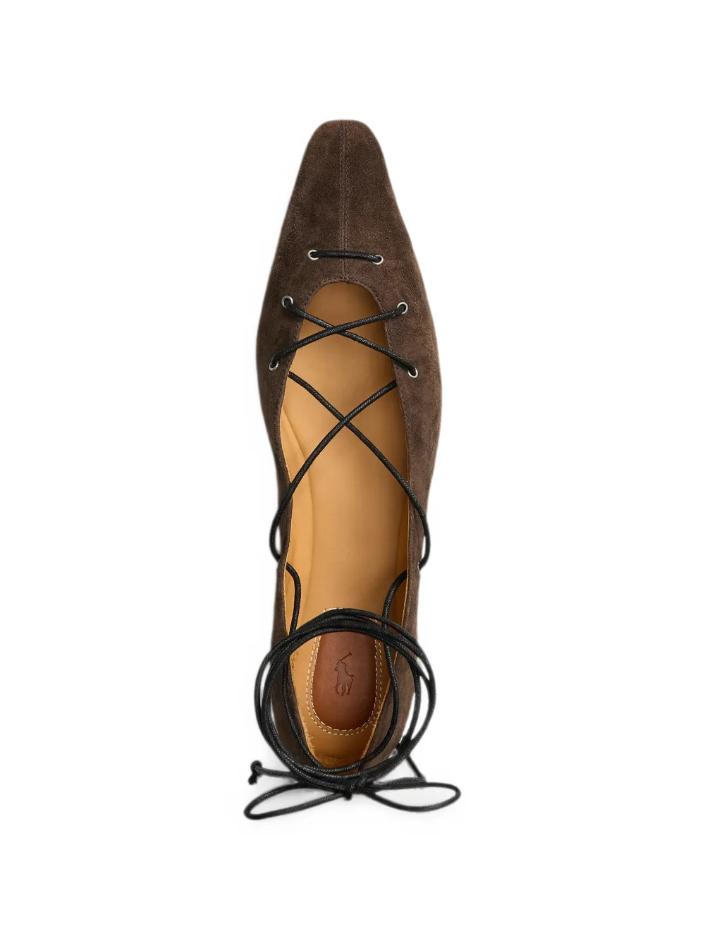 Polo Ralph Lauren suede ballet flats Bruin