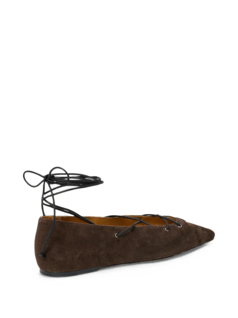 Polo Ralph Lauren suede ballet flats Bruin