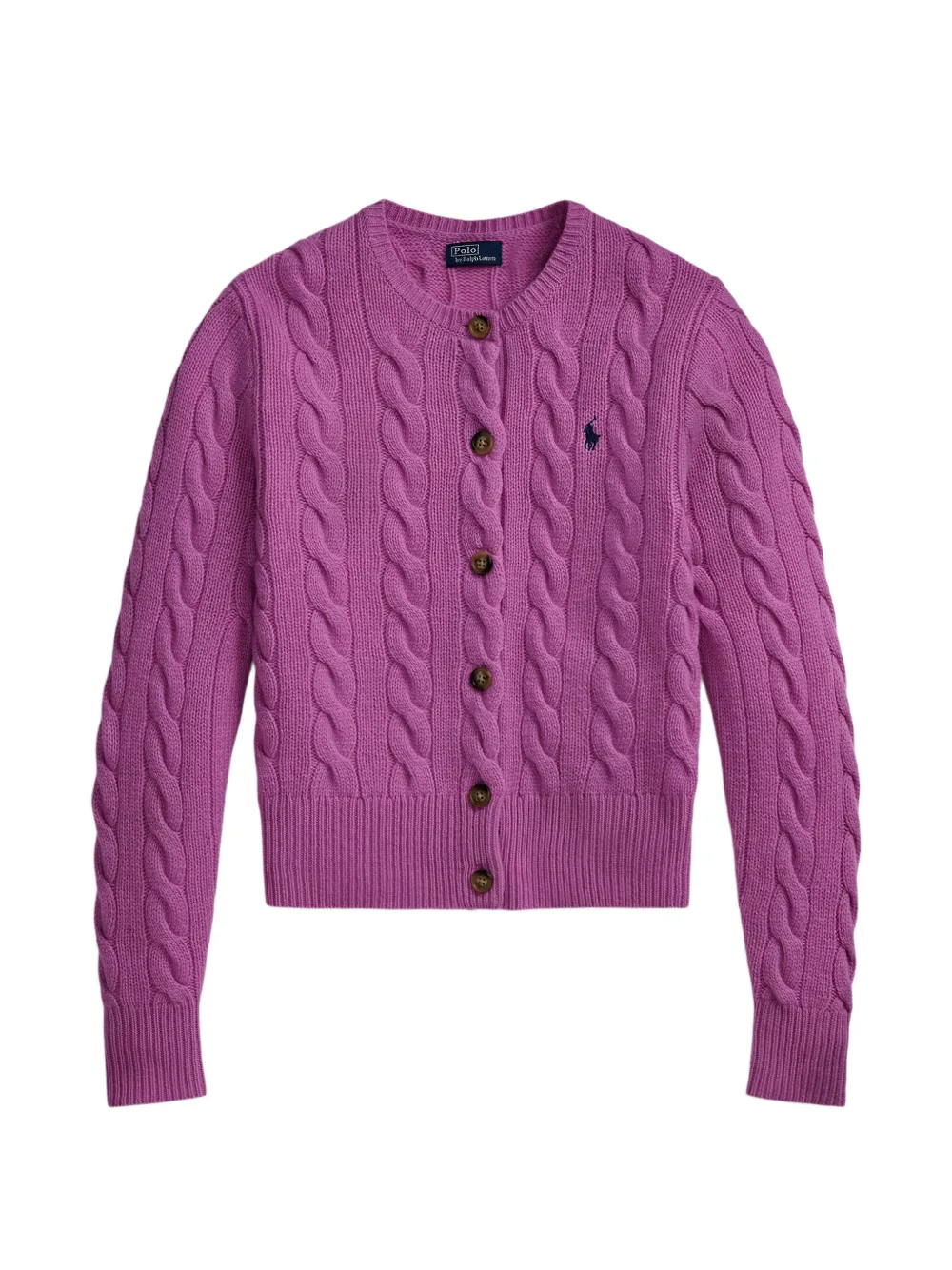 Polo Ralph Lauren Cardigan con ricamo - Rosa