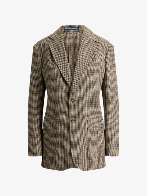 Polo Ralph Lauren blazer Michele à motif pied-de-poule