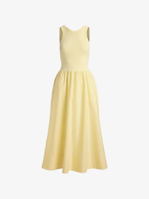 Polo Ralph Lauren vestido fruncido sin mangas