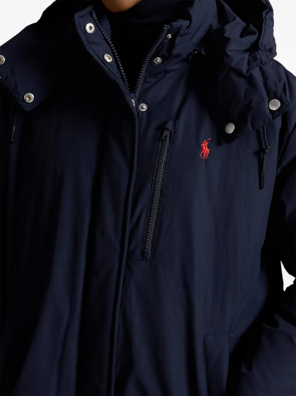 Polo Ralph Lauren Carly jas met capuchon Blauw