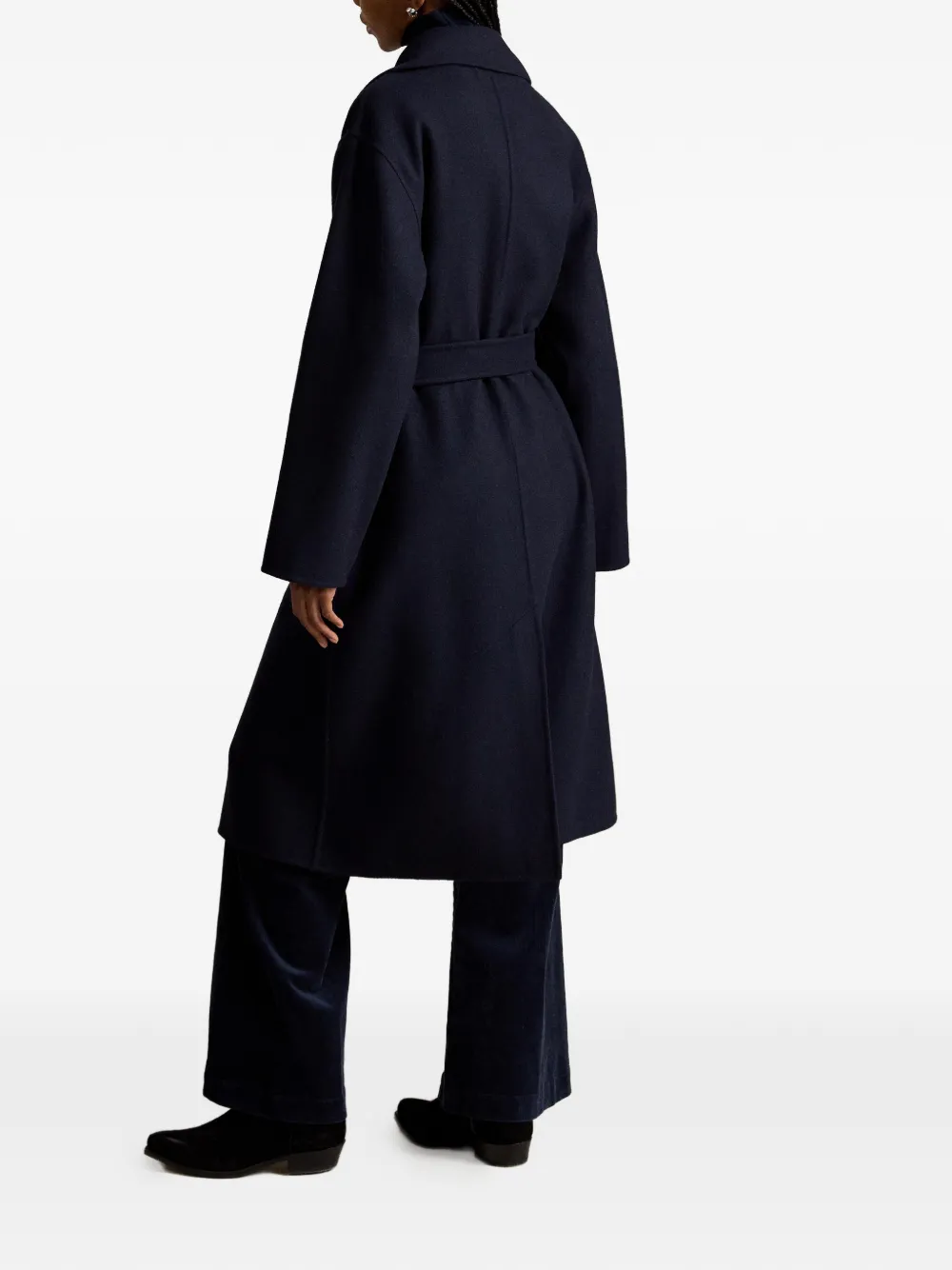 Polo Ralph Lauren Trenchcoat met dubbele rij knopen Blauw