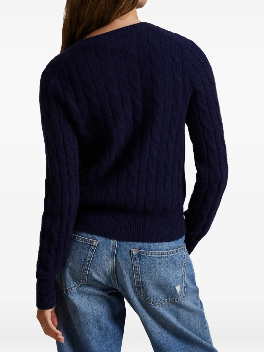 Polo Ralph Lauren Vest met ronde hals Blauw
