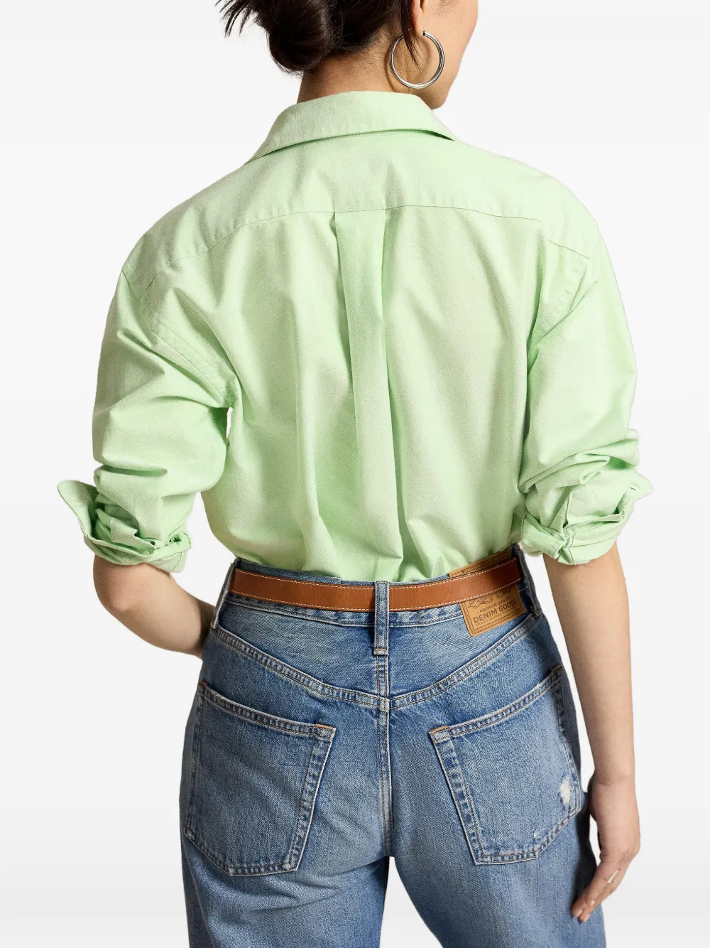 Polo Ralph Lauren Blouse met borduurwerk Groen