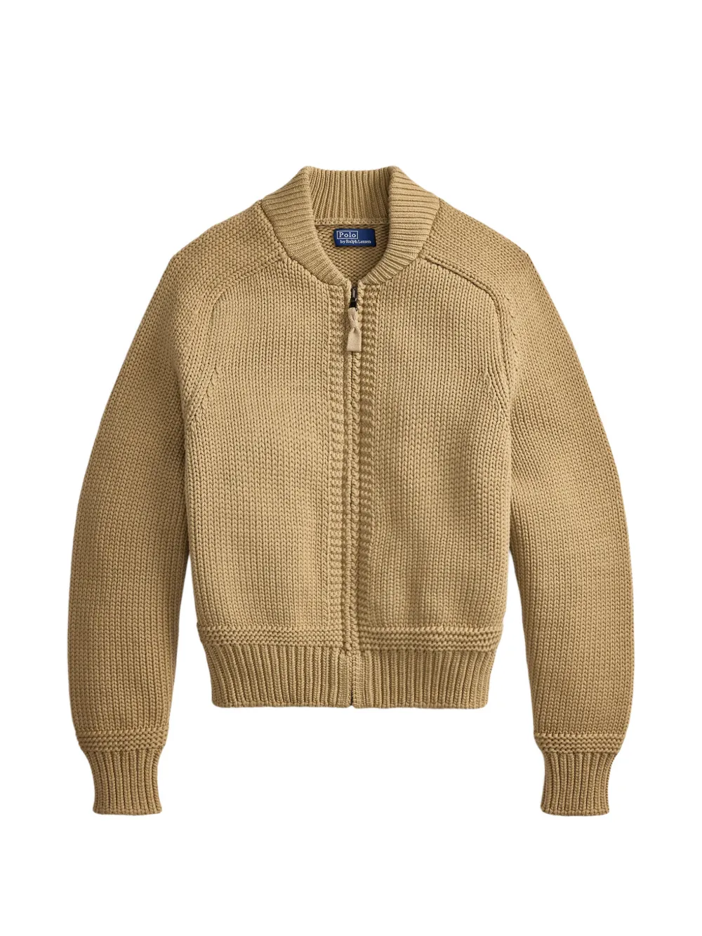 Polo Ralph Lauren Maglione con zip - Marrone