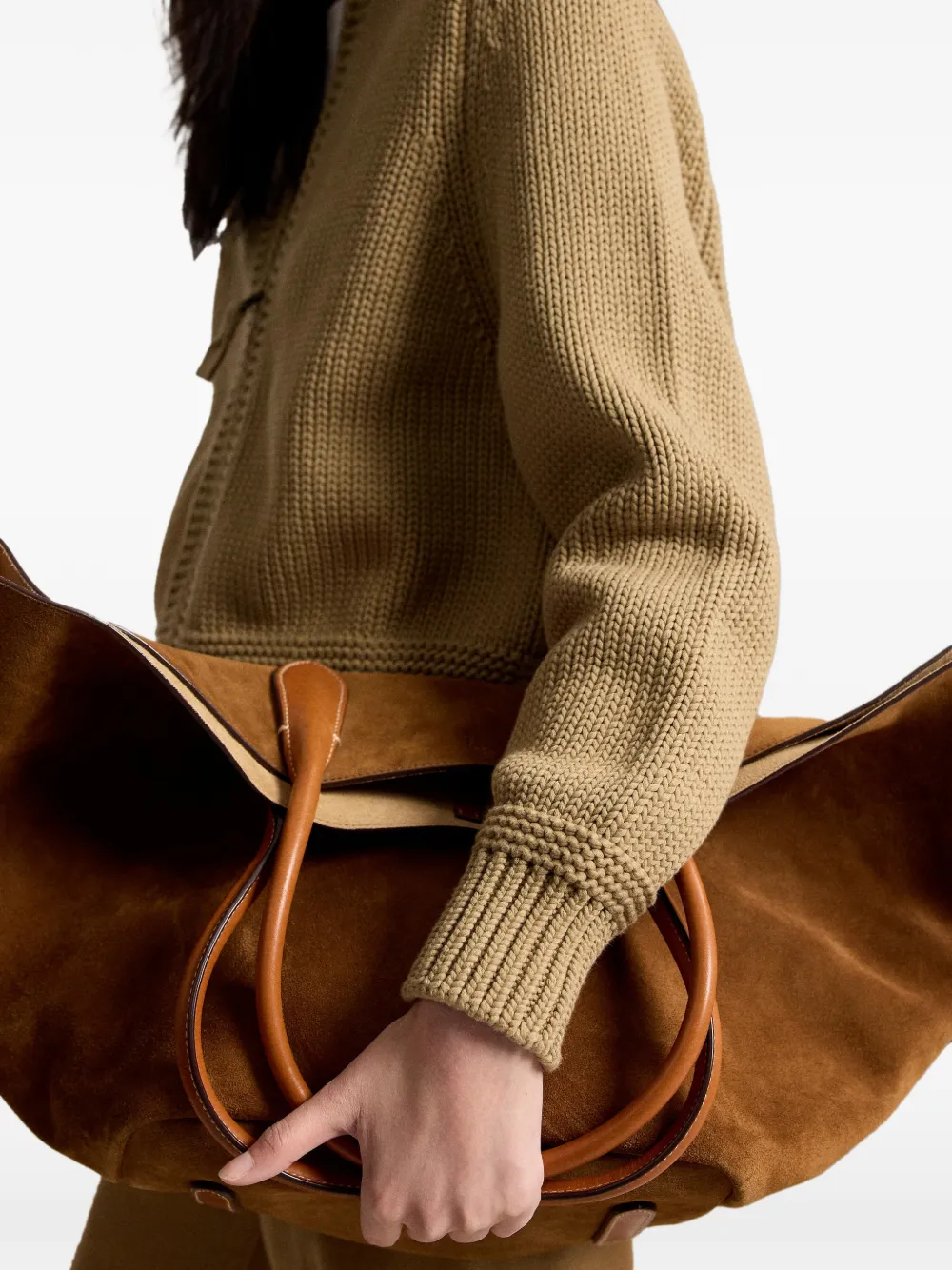 Polo Ralph Lauren Trui met rits Bruin