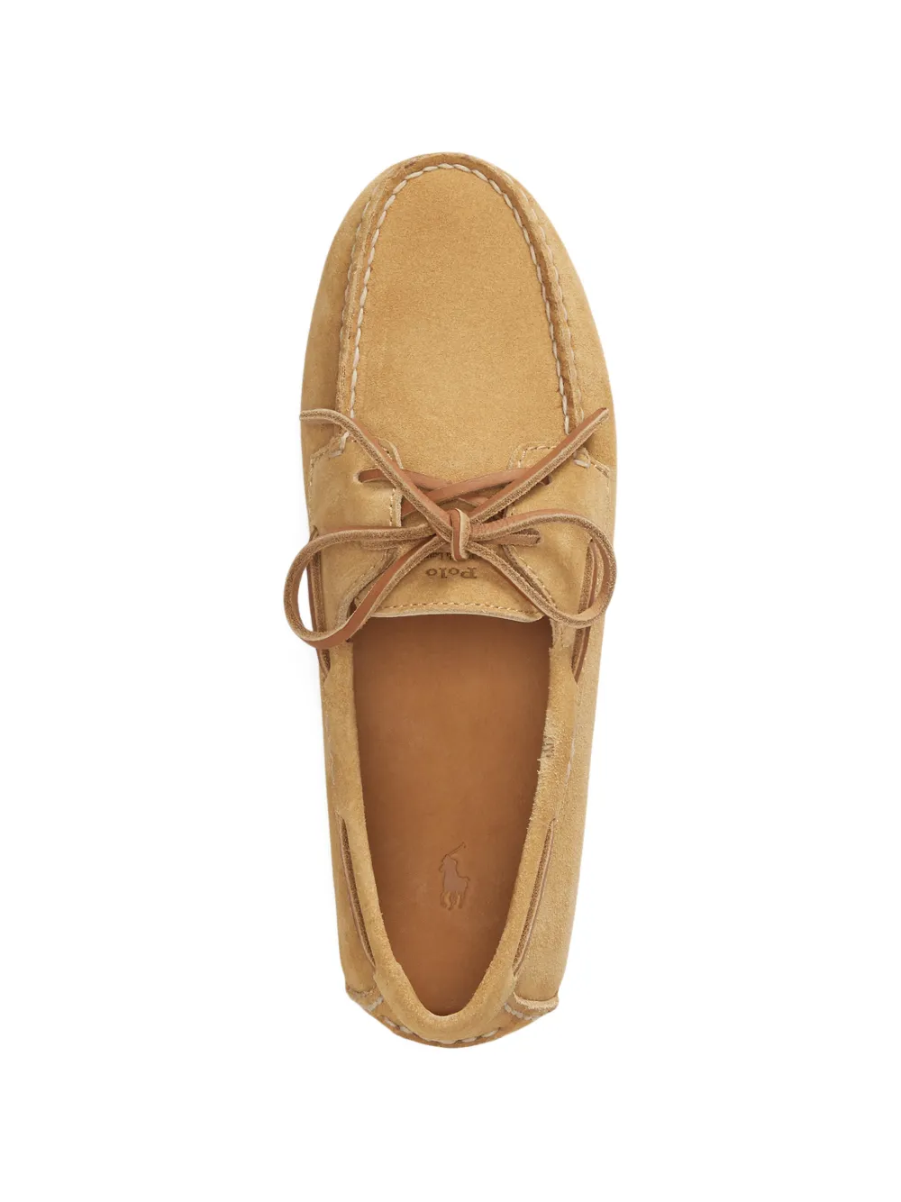 Polo Ralph Lauren Camp Driver suède schoenen Beige