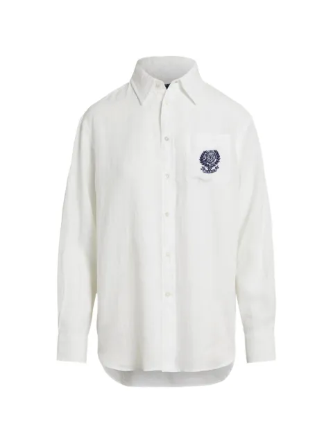 Polo Ralph Lauren Wimbledon logo刺绣衬衫