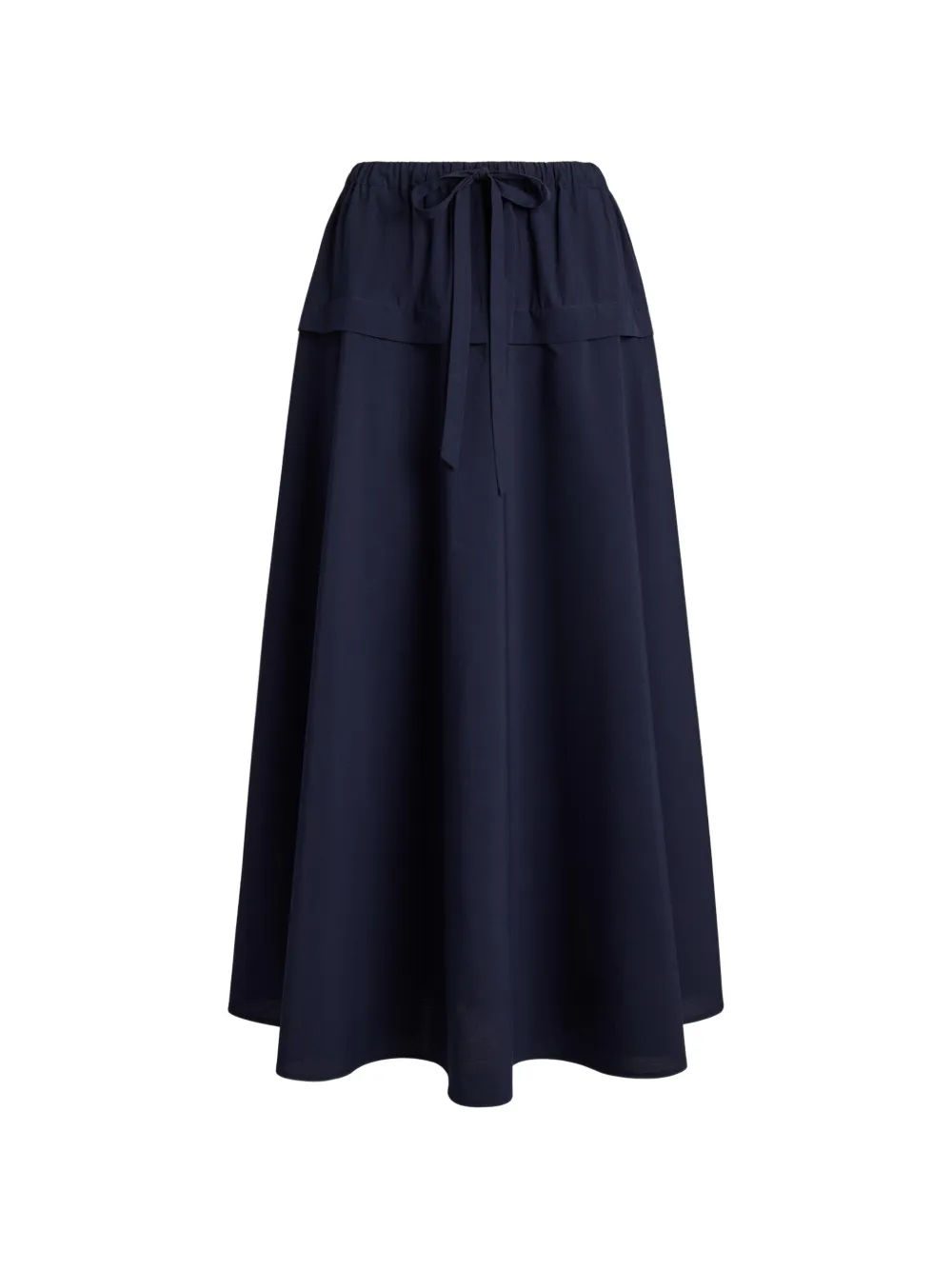 Polo Ralph Lauren Mitchell Midirock mit Kordelzug - Blau