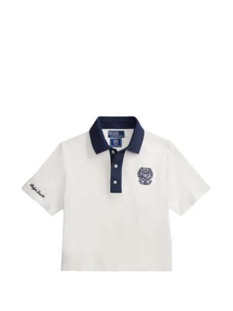 Polo Ralph Lauren x Wimbledon Collection embroidered-crest polo shirt