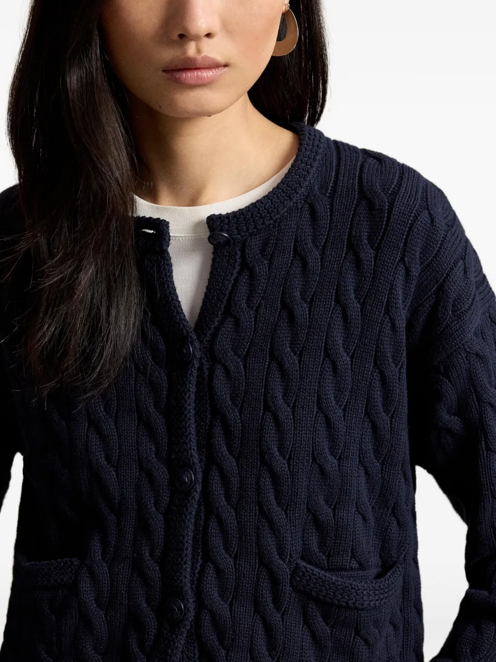 Polo Ralph Lauren Kabelgebreid vest Blauw