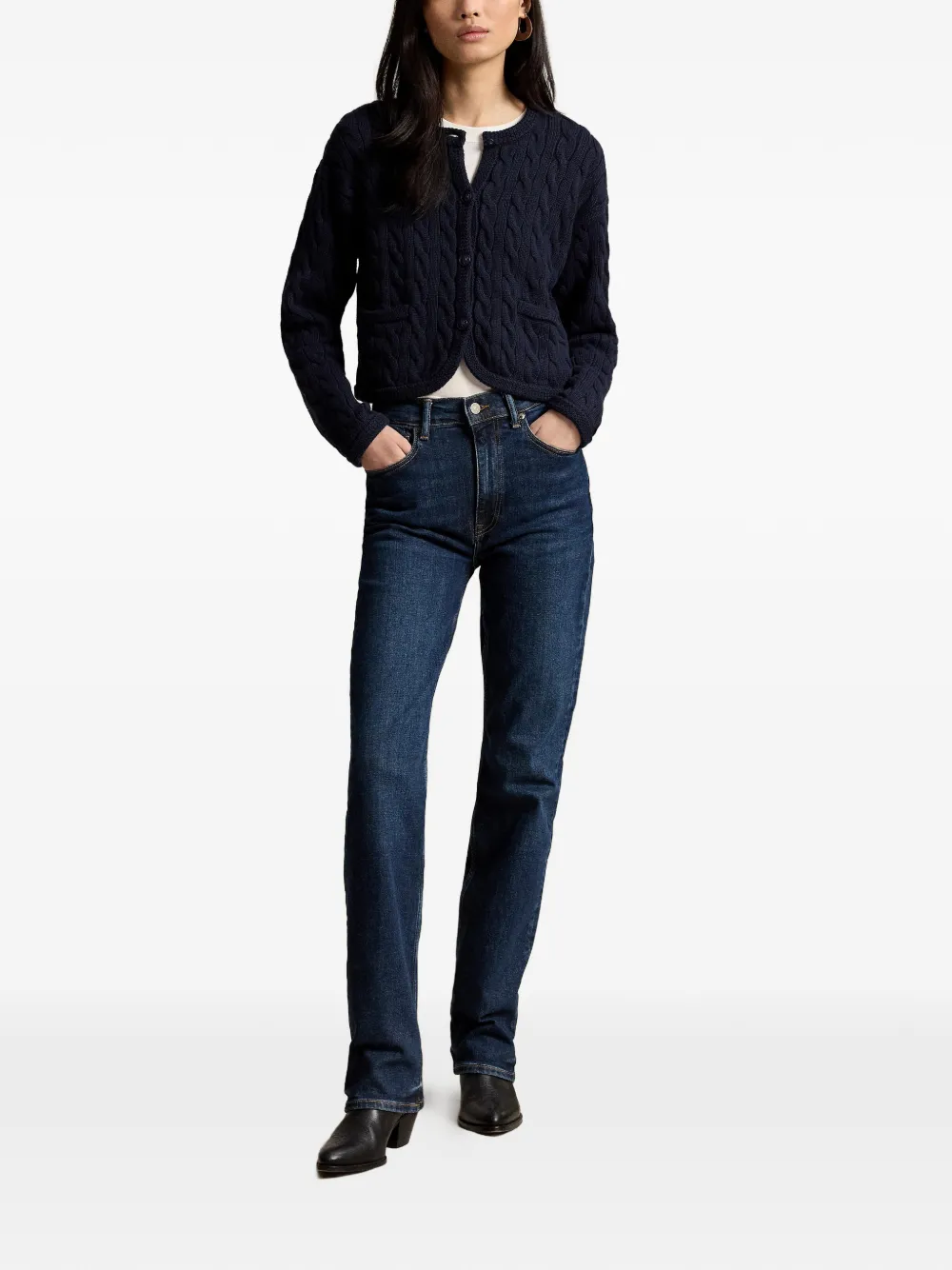 Polo Ralph Lauren Kabelgebreid vest Blauw