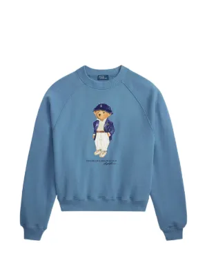 Polo Ralph Lauren Suéter Polo Bear De Fleece Com Decote Careca
