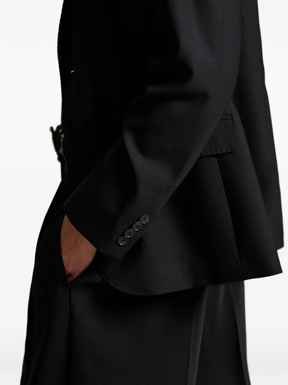 Polo Ralph Lauren Blazer met enkele rij knopen Zwart
