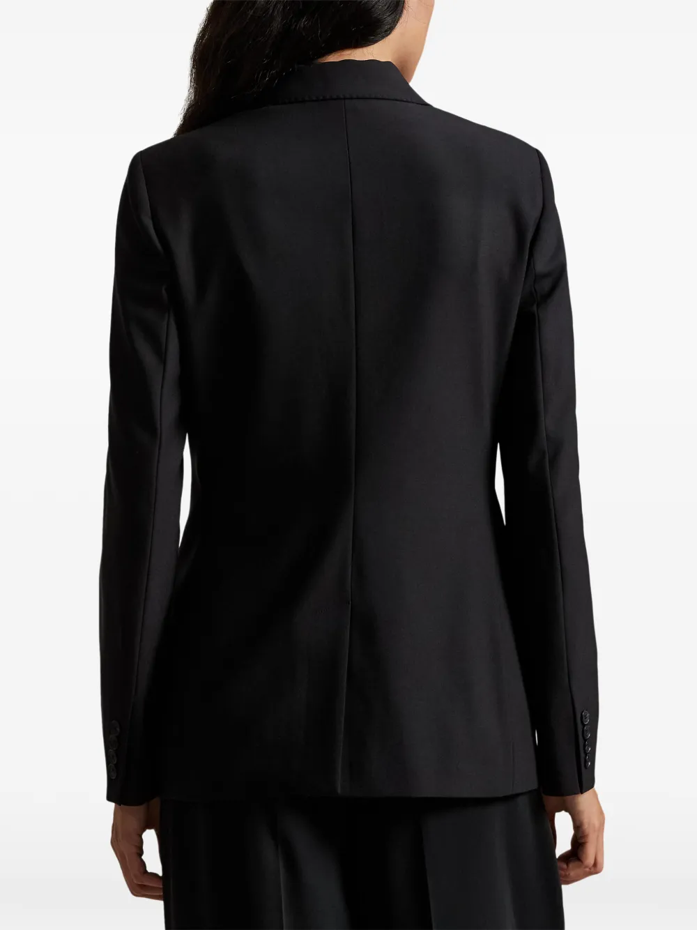Polo Ralph Lauren Blazer met enkele rij knopen Zwart