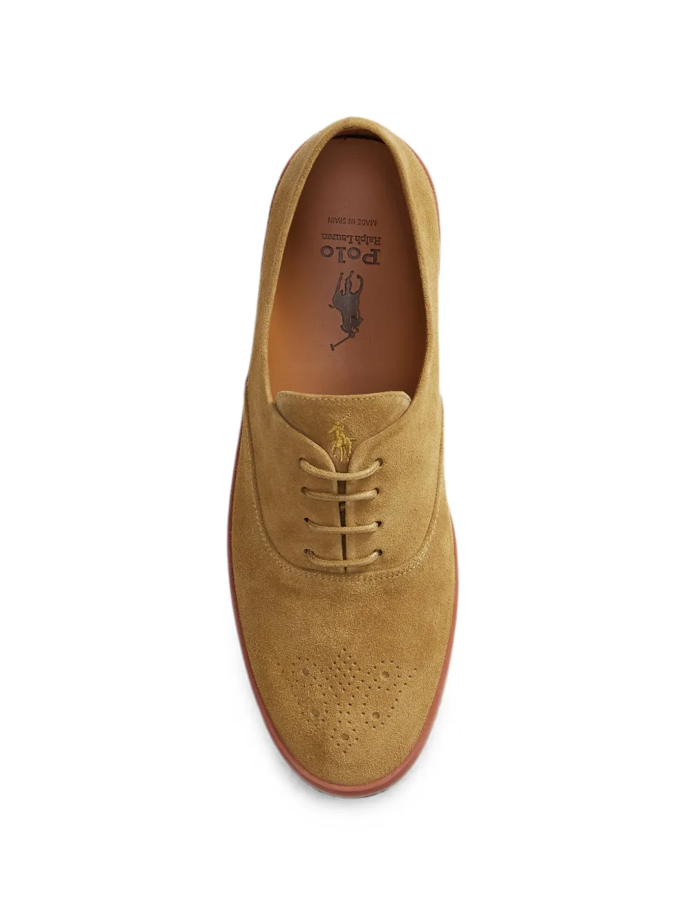 Polo Ralph Lauren Geperforeerde sneakers Beige