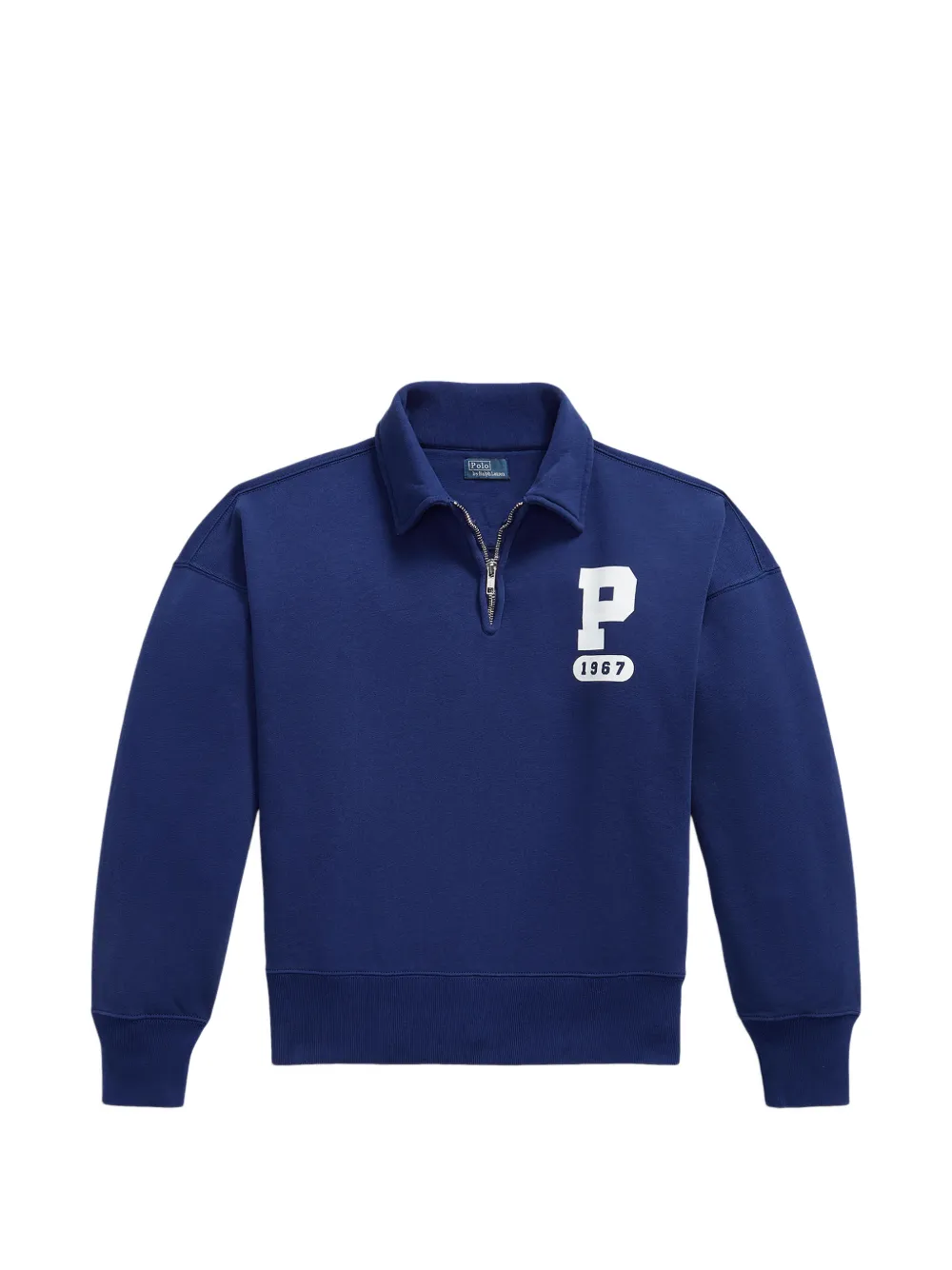 Polo Ralph Lauren P Sweatshirt aus Slub-Fleece - Blau