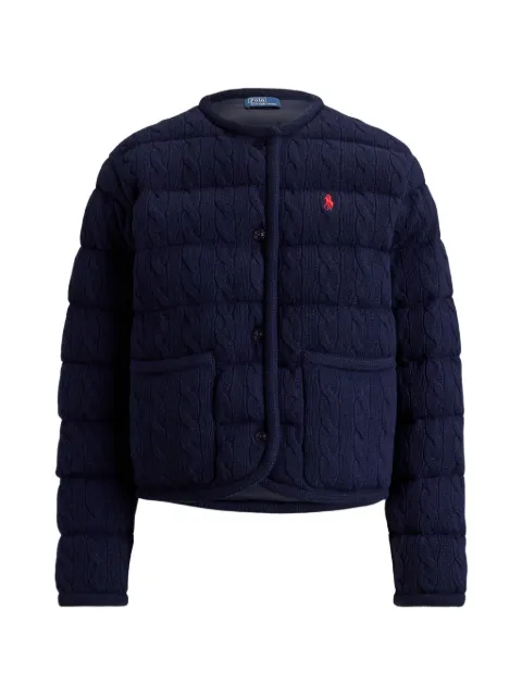 Polo Ralph Lauren chamarra tejida capitonada