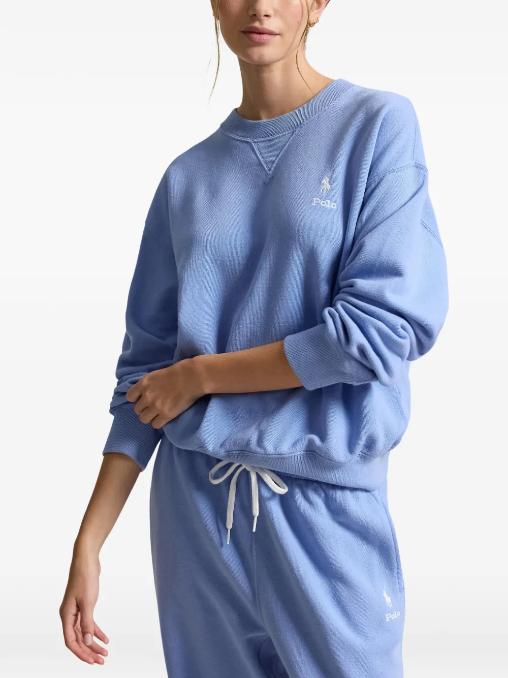 Polo Ralph Lauren Trui met geborduurd logo Blauw