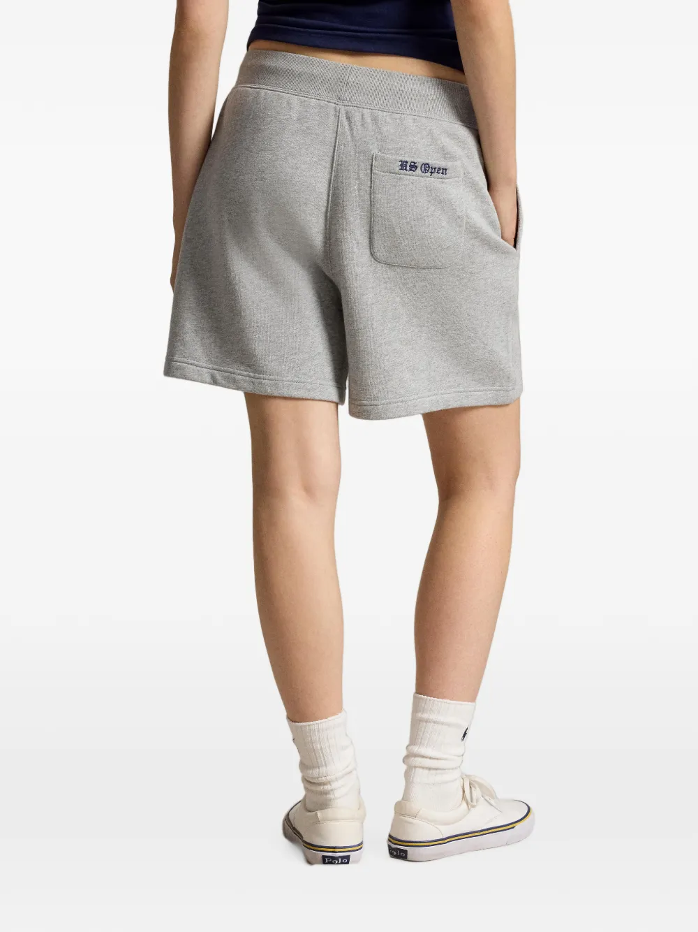 Polo Ralph Lauren Shorts met geborduurd logo Grijs