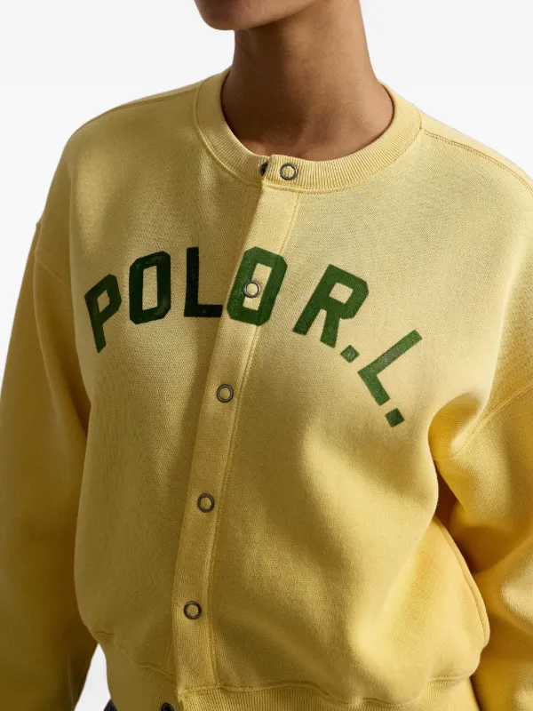 Polo Ralph Lauren フリース カーディガン | イエロー | FARFETCH JP