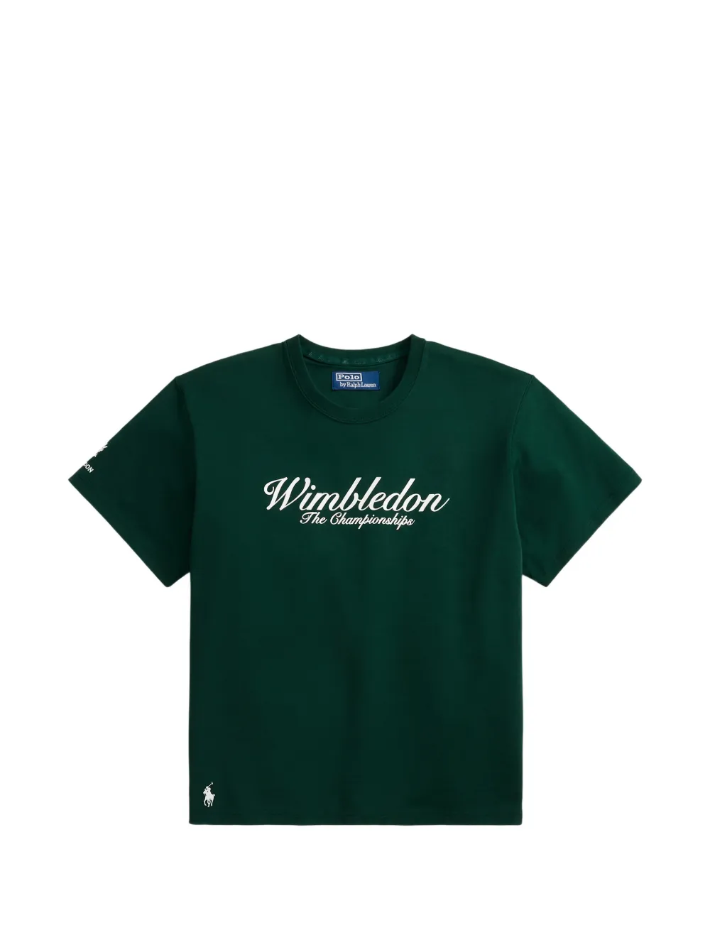 Polo Ralph Lauren T-Shirt mit Wimbledon-Print - Grün