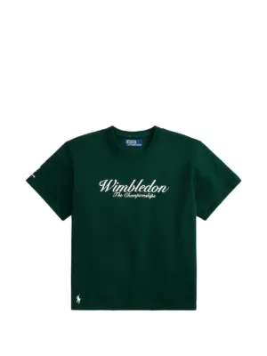 Stüssy Arch V-neck T-shirt | Green | FARFETCH