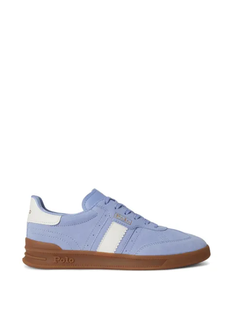 Polo Ralph Lauren  Heritage Aera suede striped leather sneakers