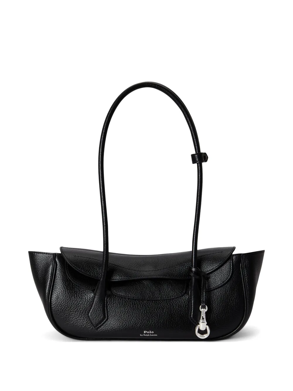 Polo Ralph Lauren Borsa a spalla in pelle 2003 - Nero