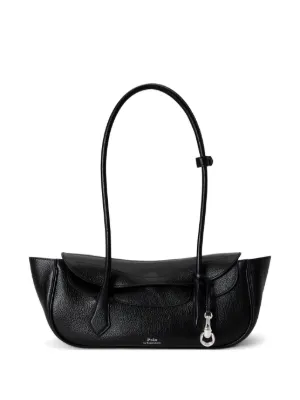 Kenzo レザーショルダーバッグ | ブラック | FARFETCH JP