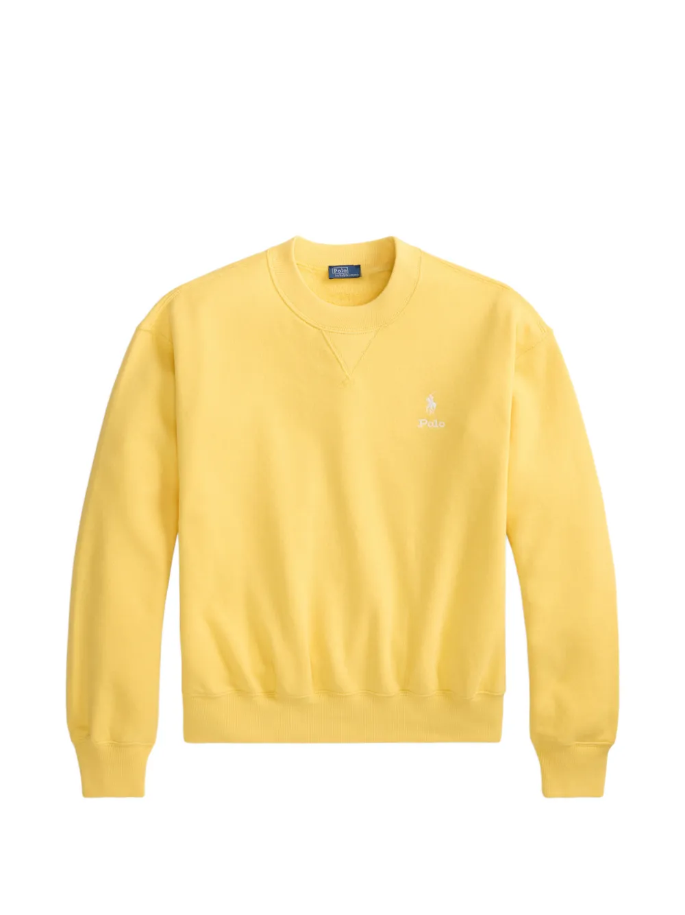 Polo Ralph Lauren Felpa con logo ricamato - Giallo