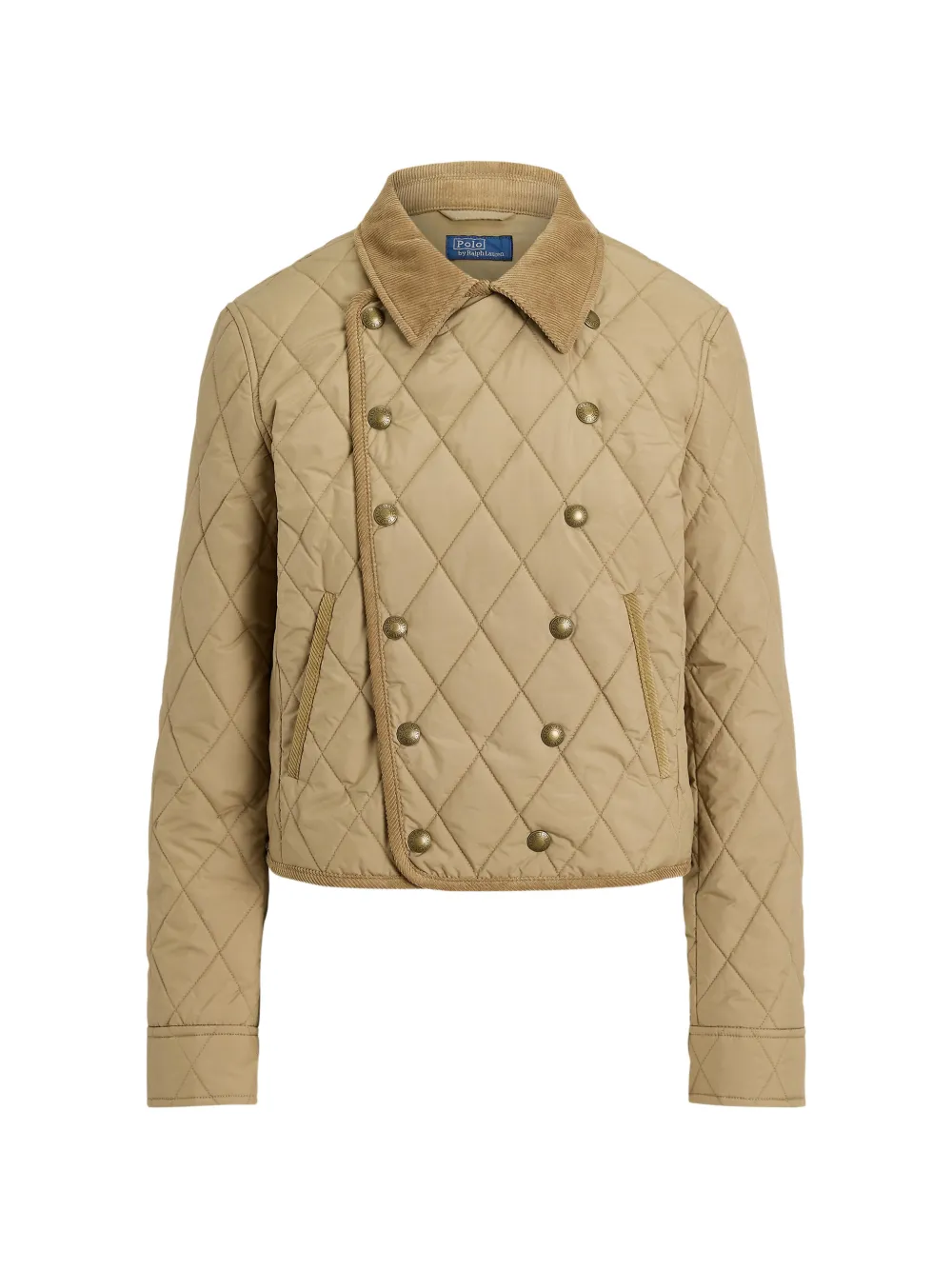 Polo Ralph Lauren quilted double-breasted jacket - Nude