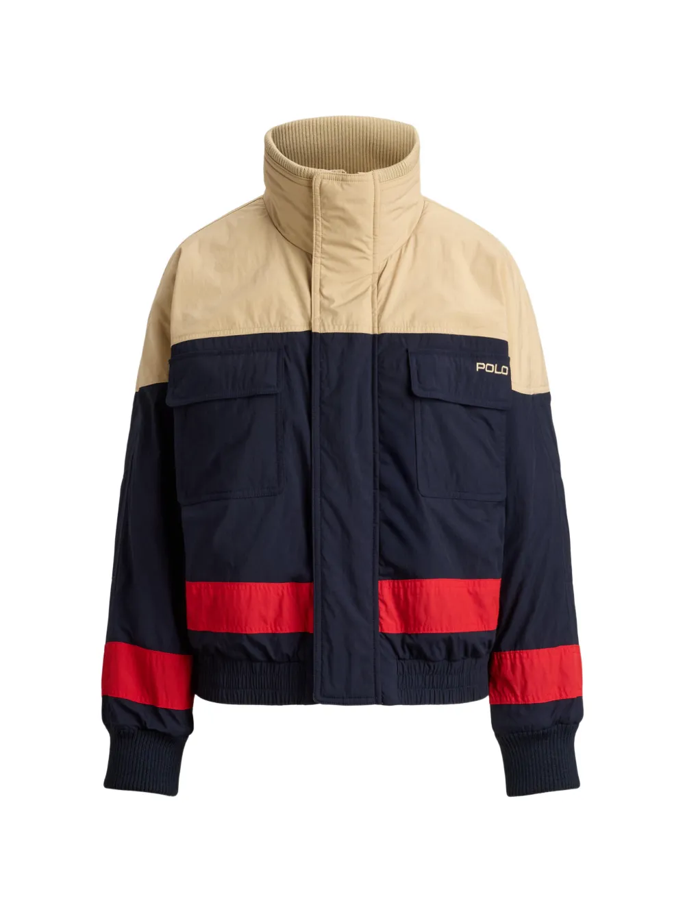Polo Ralph Lauren lightweight colour-blocked ski jacket